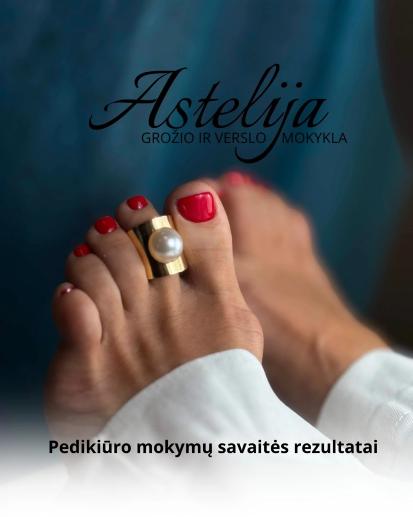 5 savaičių nagų estetikos kursai Kaune – praktiniai mokymai Astelijoje